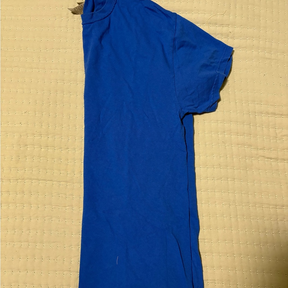 Gildan Blue Short Sleeve Tee Essential Comfort